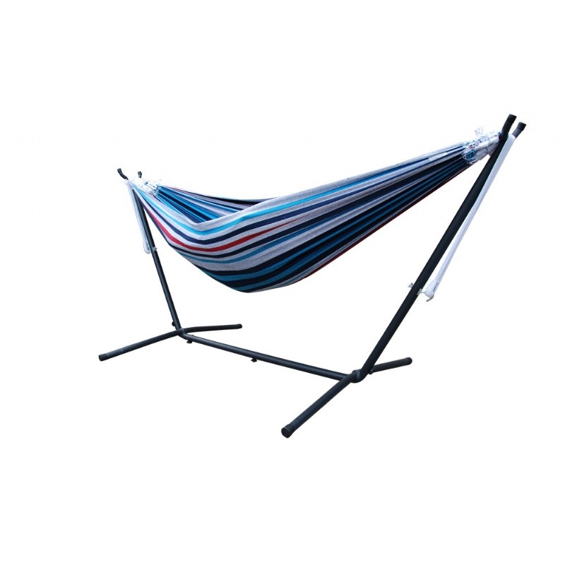 Outdoor Furniture: Hammocks: Brazilian Style Hammock - Double (Denim)