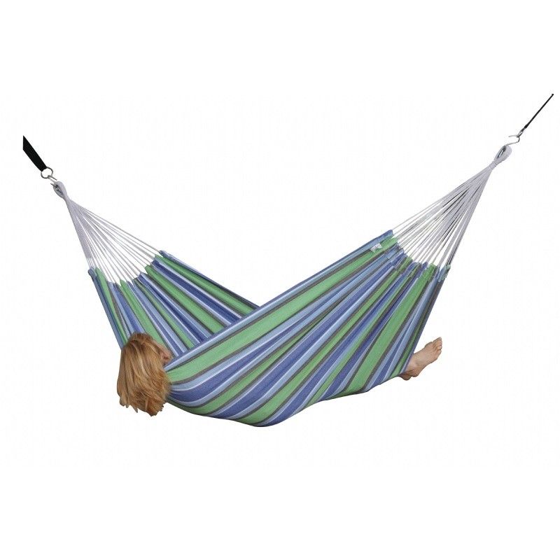 Outdoor Furniture: Hammocks: Brazilian Style Hammock - Double (Oasis)