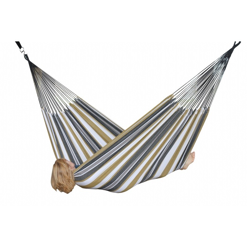 Outdoor Furniture: Hammocks: Brazilian Style Hammock - Double (Desert Moon)