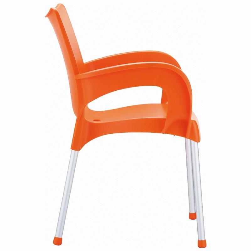 RJ Resin Outdoor Arm Chair Orange alternative photo #1