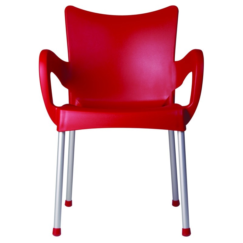 RJ Resin Outdoor Arm Chair White alternative photo