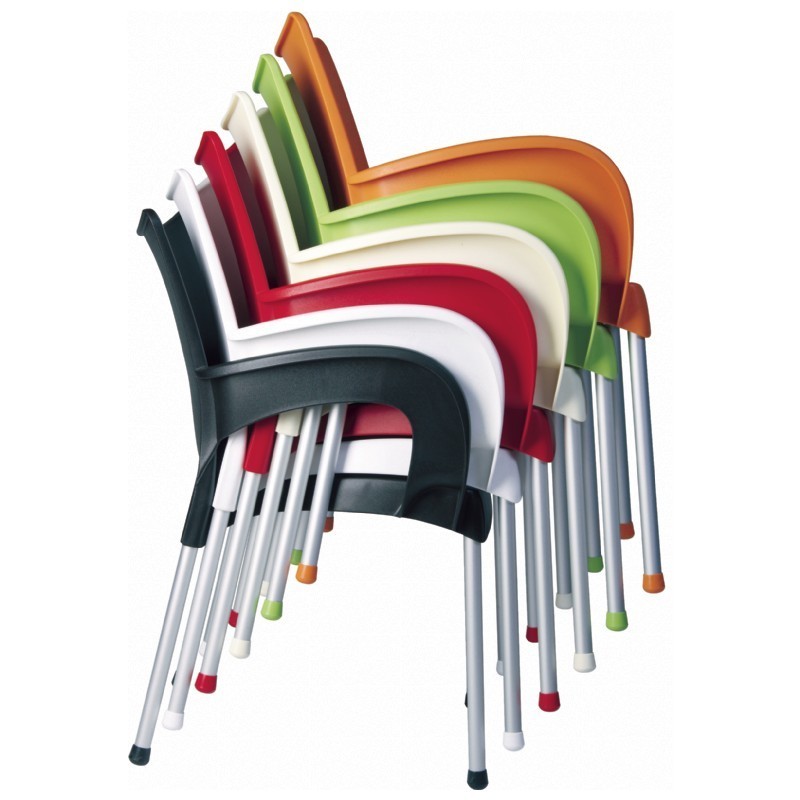 RJ Resin Outdoor Arm Chair Beige alternative photo