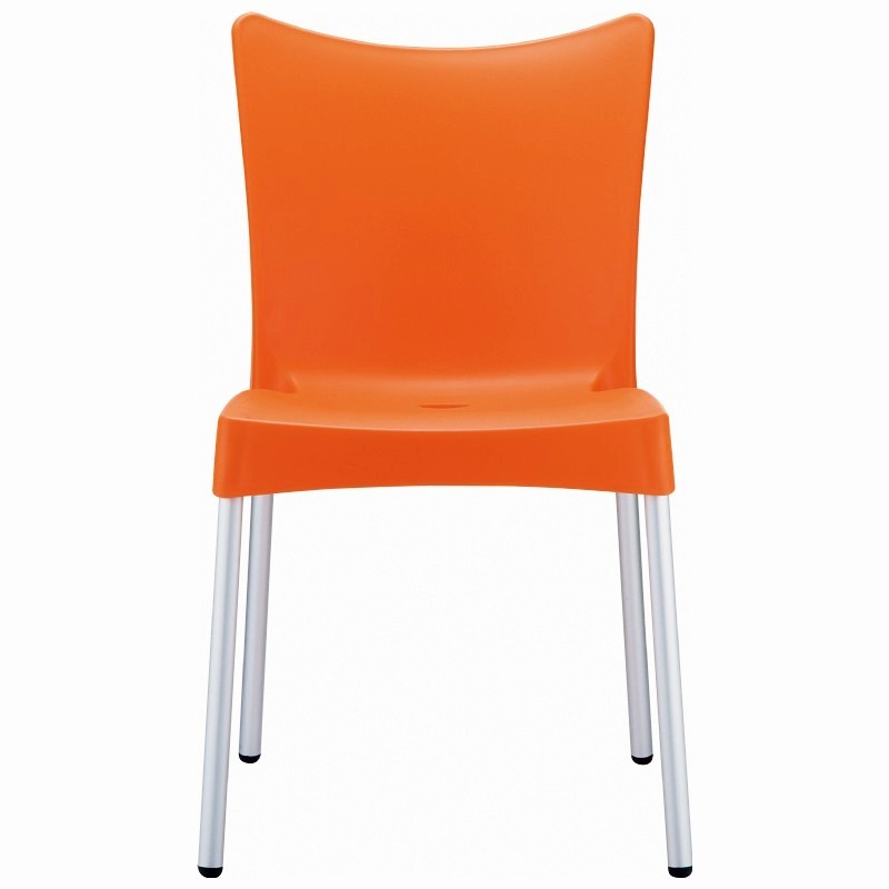RJ Resin Outdoor Chair Orange alternative photo #2