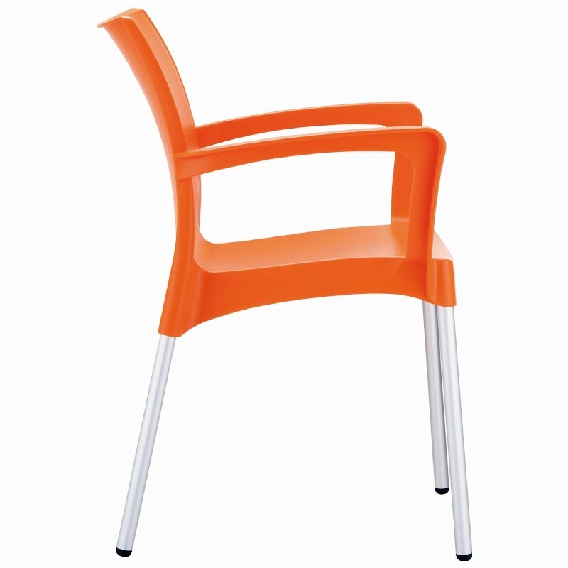 DV Dolce Resin Outdoor Armchair Orange alternative photo #1