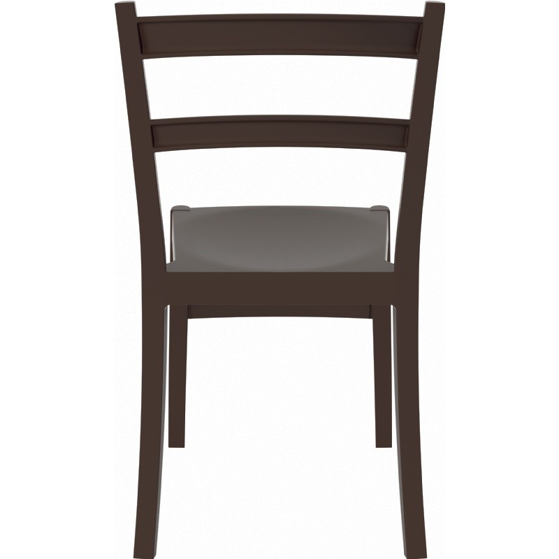 Tiffany Cafe Outdoor Dining Chair Brown alternative photo #1