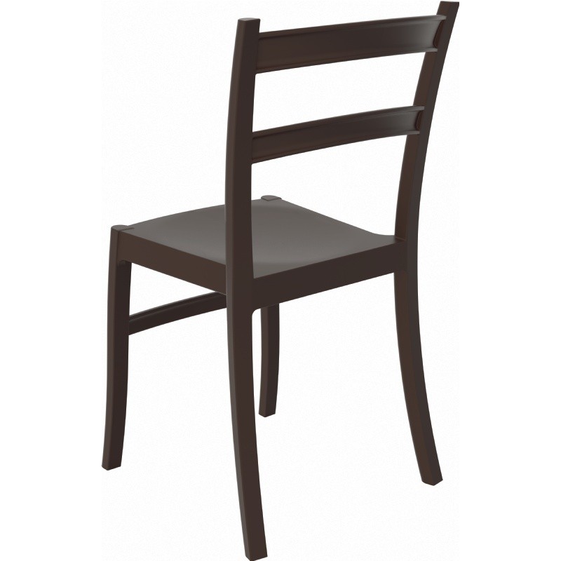 Tiffany Cafe Outdoor Dining Chair Brown alternative photo #3
