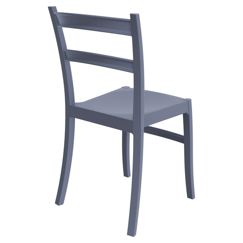 Tiffany Cafe Outdoor Dining Chair Dark Grey alternative photo #0