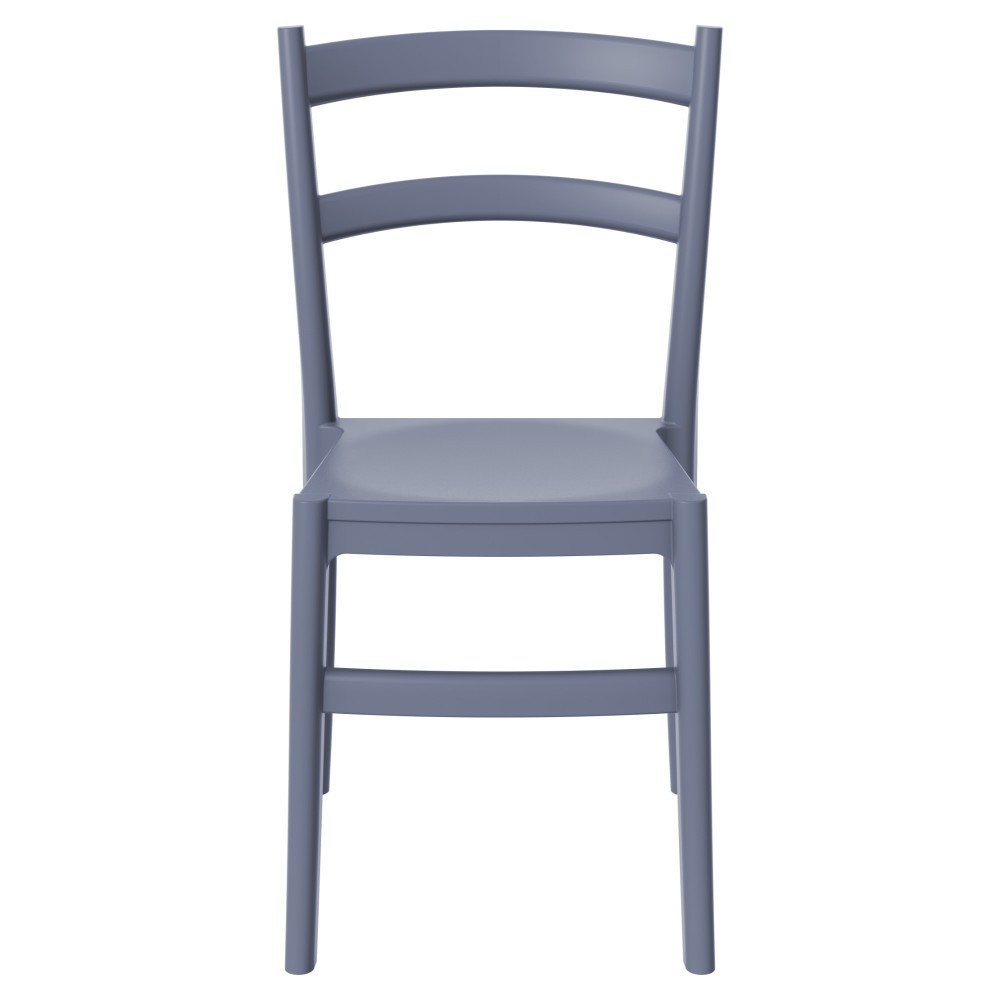 Tiffany Cafe Outdoor Dining Chair Dark Grey alternative photo #1
