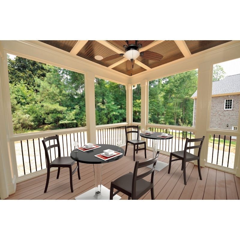 Tiffany Cafe Outdoor Dining Chair Dark Grey alternative photo #5
