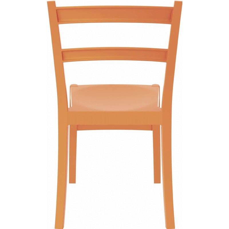Tiffany Cafe Outdoor Dining Chair Orange alternative photo #1