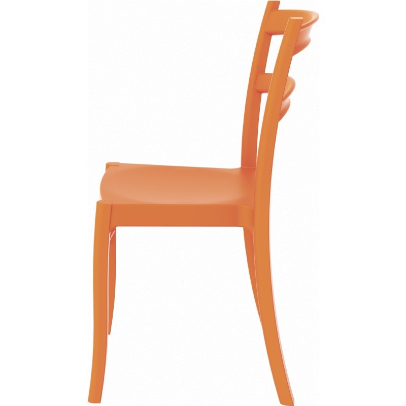 Tiffany Cafe Outdoor Dining Chair Orange alternative photo #4