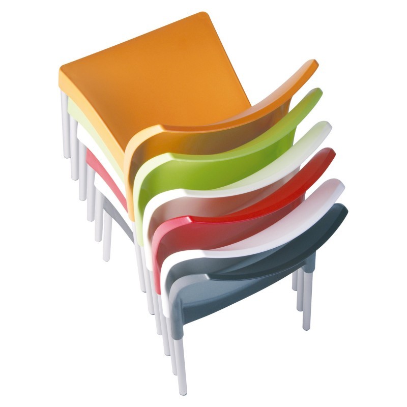 Outdoor Restaurant Chairs, Stackable, Folding