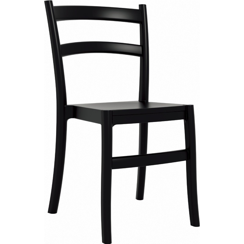 Tiffany Cafe Outdoor Dining Chair Black : Dining Chairs