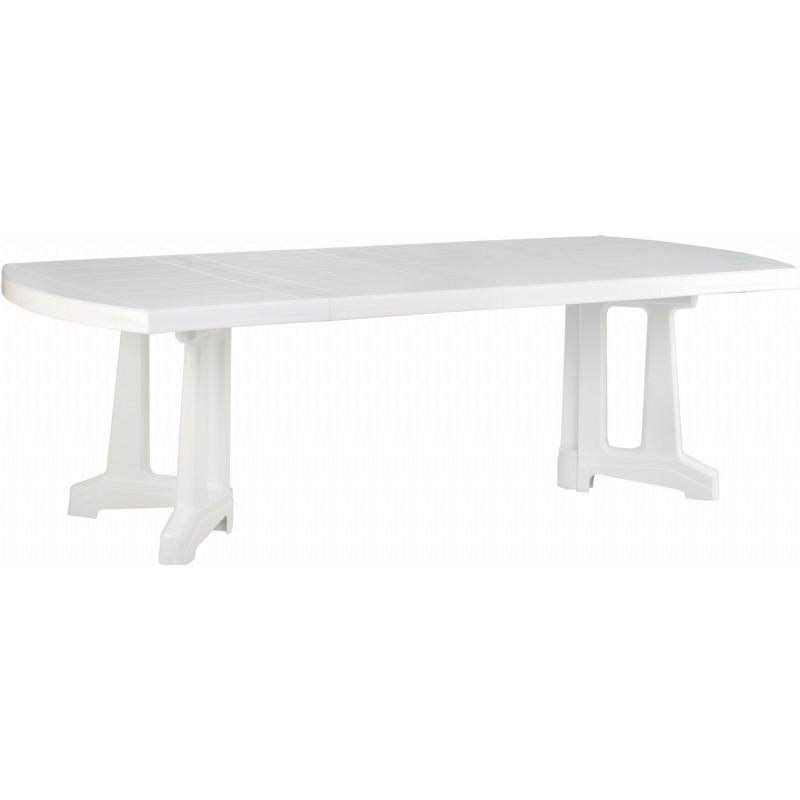 Outdoor Furniture: Siesta: Sunrise Collection: Sunrise Extendable Resin Dining Table 95 inch