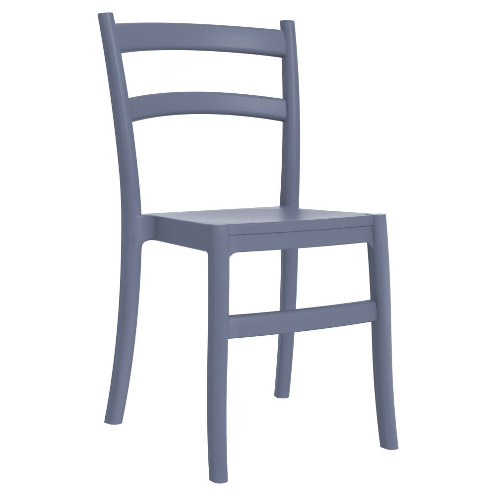 Tiffany Cafe Outdoor Dining Chair Dark Grey : Dining Chairs