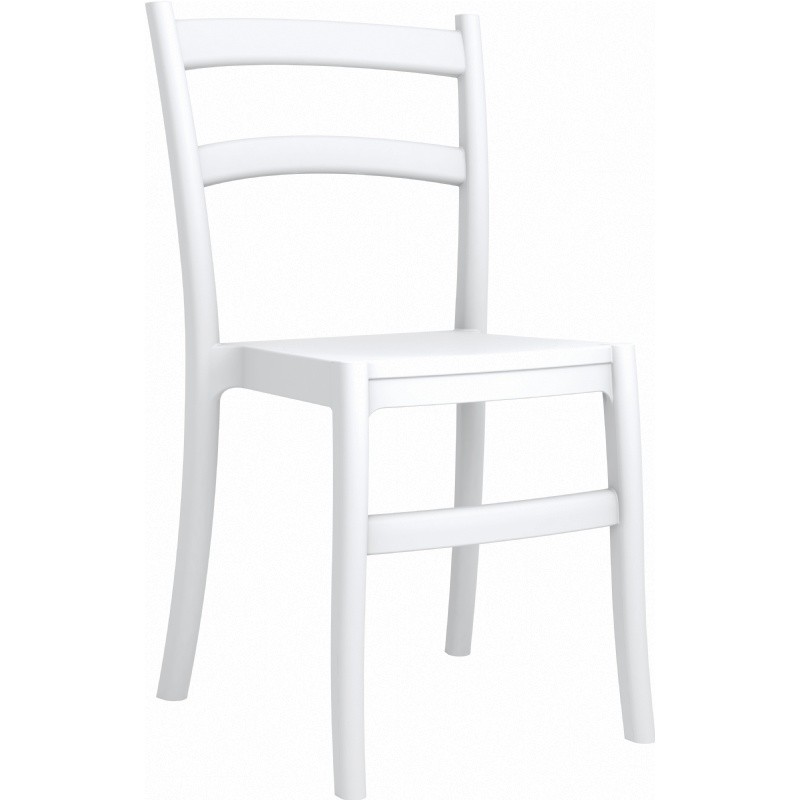 Tiffany Cafe Outdoor Dining Chair White : Dining Chairs