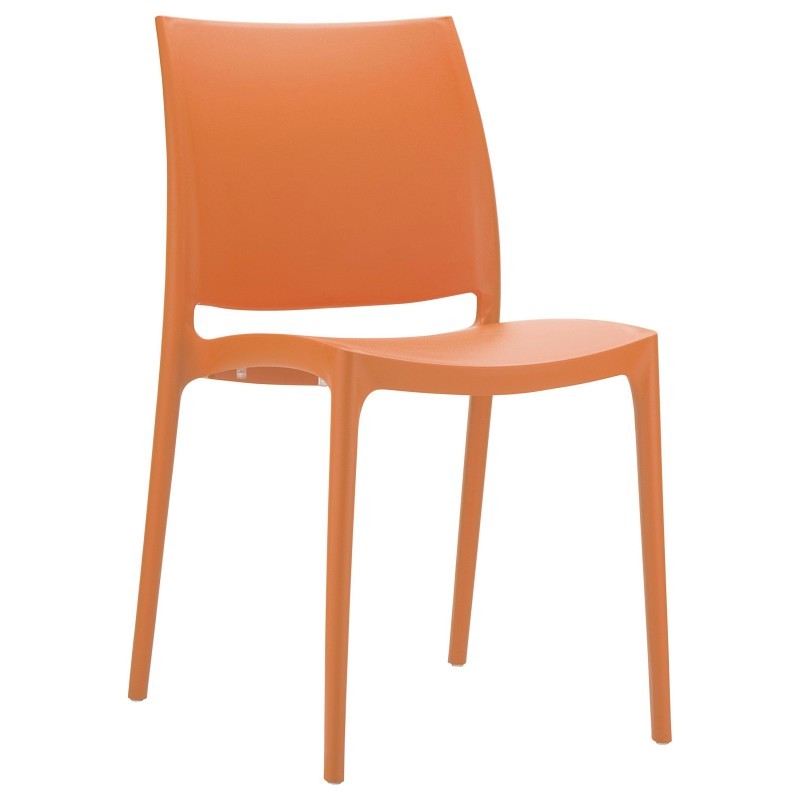 Maya Dining Chair Orange