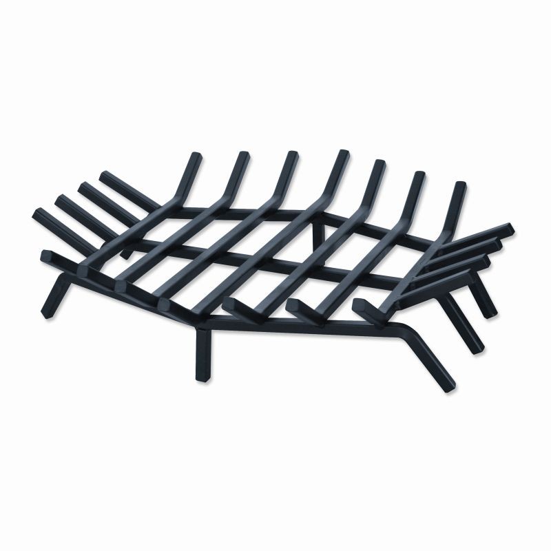 Wrought Iron 24 inch Bar Grate for Outdoor Fire Places - BR-C1541