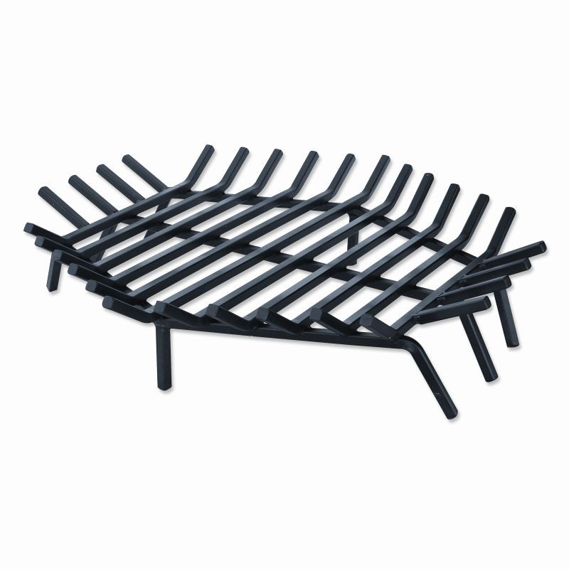 Wrought Iron 30 inch Bar Grate for Outdoor Fire Places