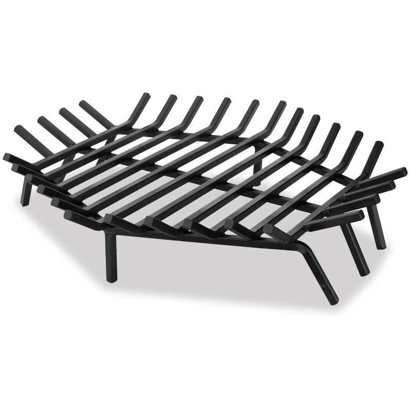 30" x 30" Bar Grate Hex Shape : Fire Pits & Fireplaces