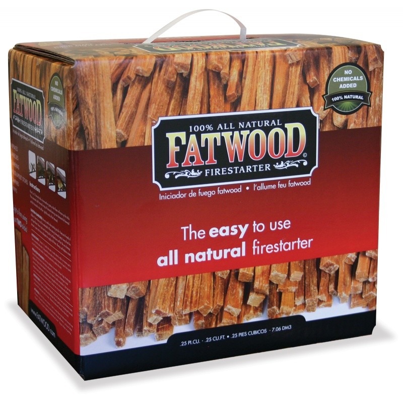 Home & Garden: Fire Pits & Fireplaces: 10 Pounds Fatwood Bundle In Color Carton
