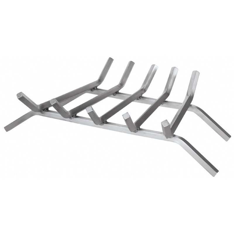 23" 5-Bar 304 Stainless Steel Bar Grate : Fire Pits & Fireplaces