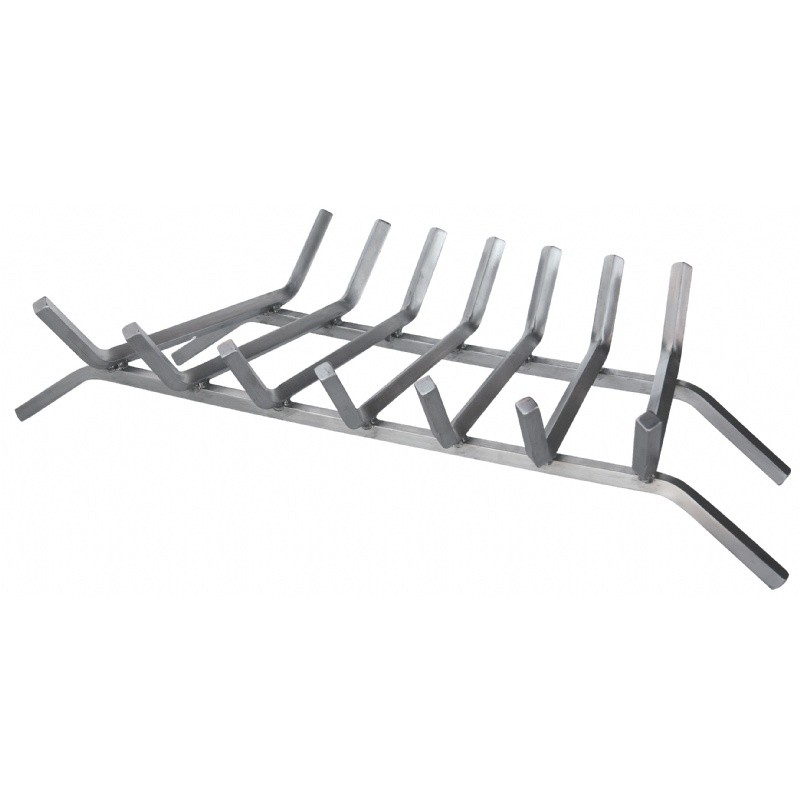 30" 7-Bar 304 Stainless Steel Bar Grate : Fire Pits & Fireplaces