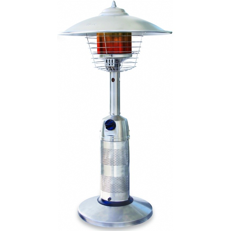 Home & Garden: Patio Heaters: Portable Tabletop Outdoor Heater Stainless