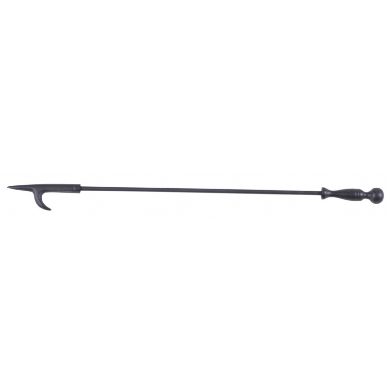 27" Black Poker With Ball Handles : Fire Pits & Fireplaces