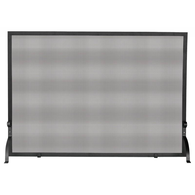 Single Panel Olde World Iron Screen, Medium : Fire Pits & Fireplaces