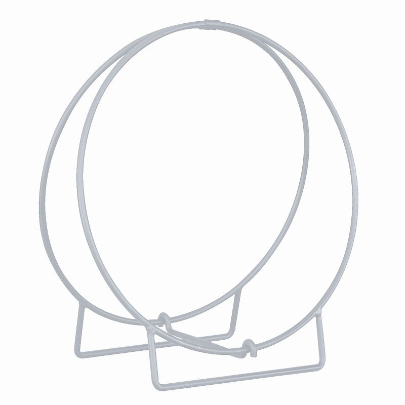 Stainless Steel Log Rack Hoop 36 inch