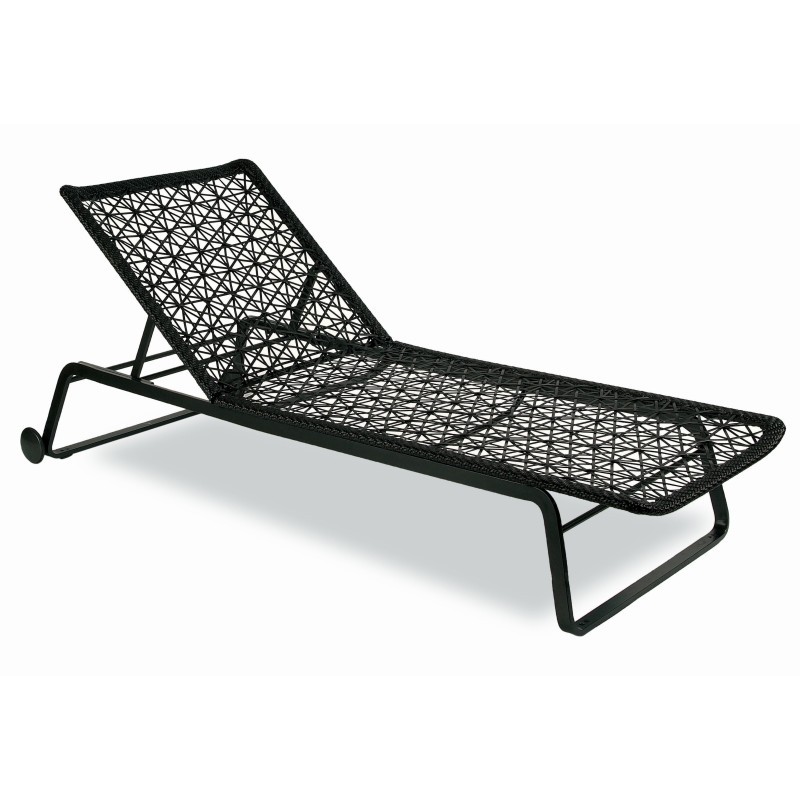 Maia Outdoor Adjustable Chaise Lounge