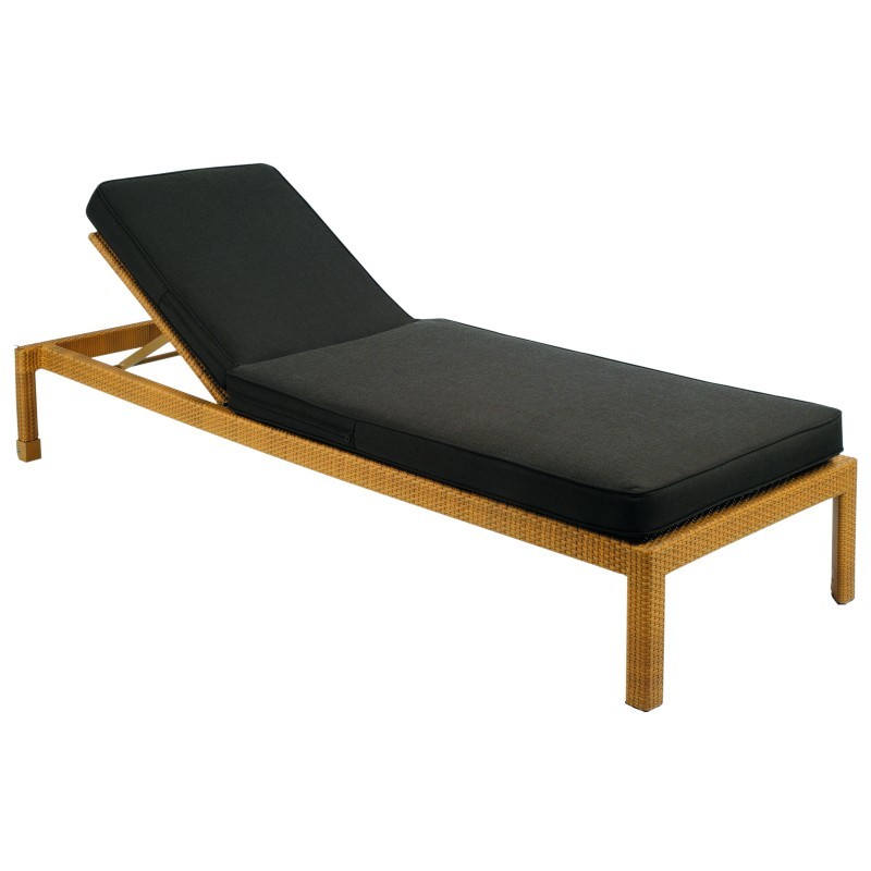 Outdoor Furniture: Kettal: Delta Collection: Prisma Chaise Lounge