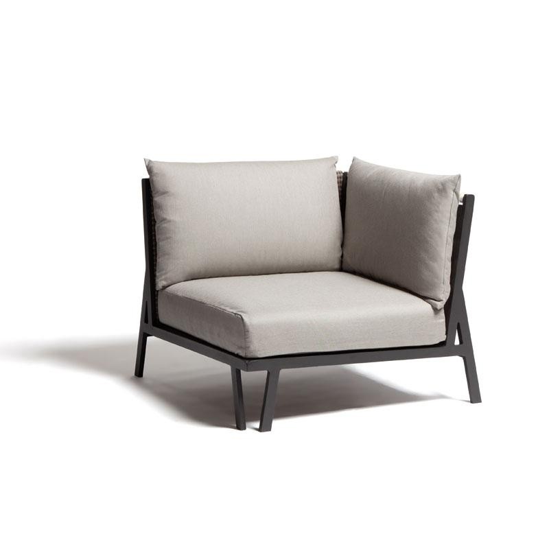 Outdoor Furniture: Kettal: Vieques Collection: Vieques Modern Outdoor Sectional Corner Module