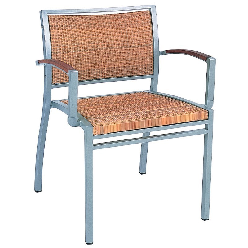 Kore Dining Armchair Stackable : Patio Chairs
