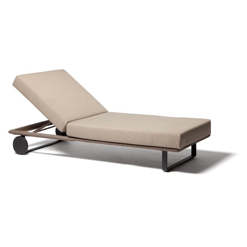 Outdoor Furniture: Kettal: Bitta Modern Outdoor Chaise Lounge