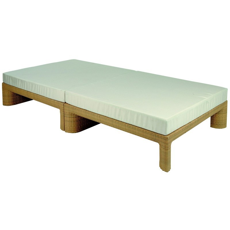 Outdoor Furniture: Kettal: Xxl Collection: Xxl Chaise Lounge Sunbed