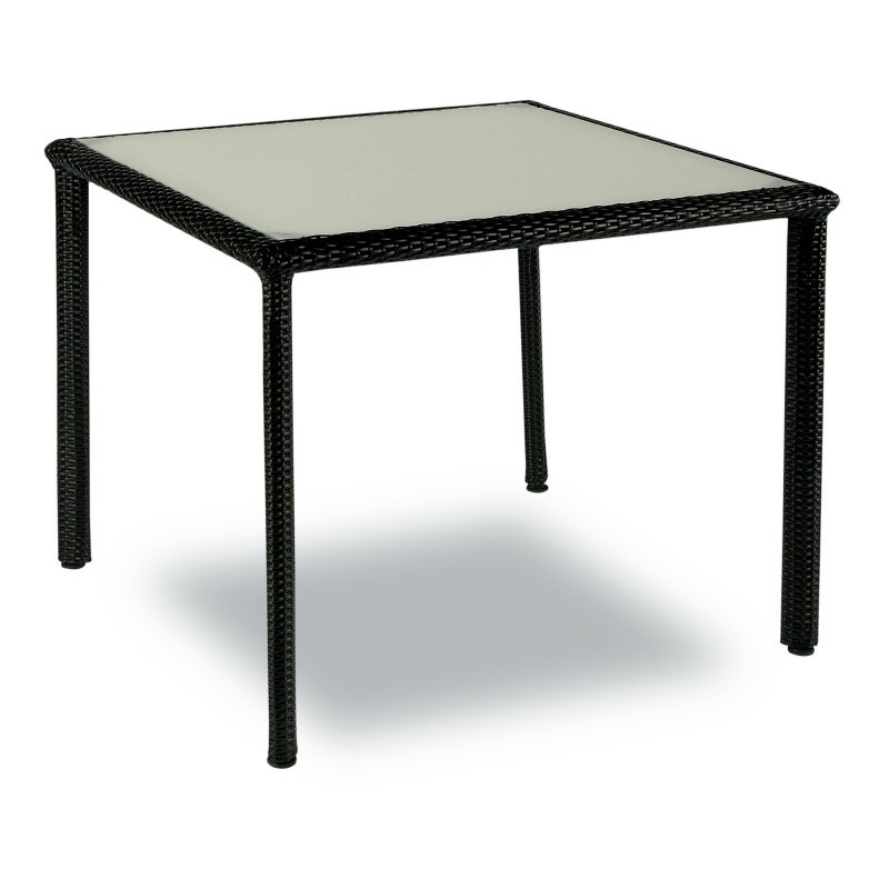 Nova Outdoor Dining Table Square 35 inch : Square Dining Tables