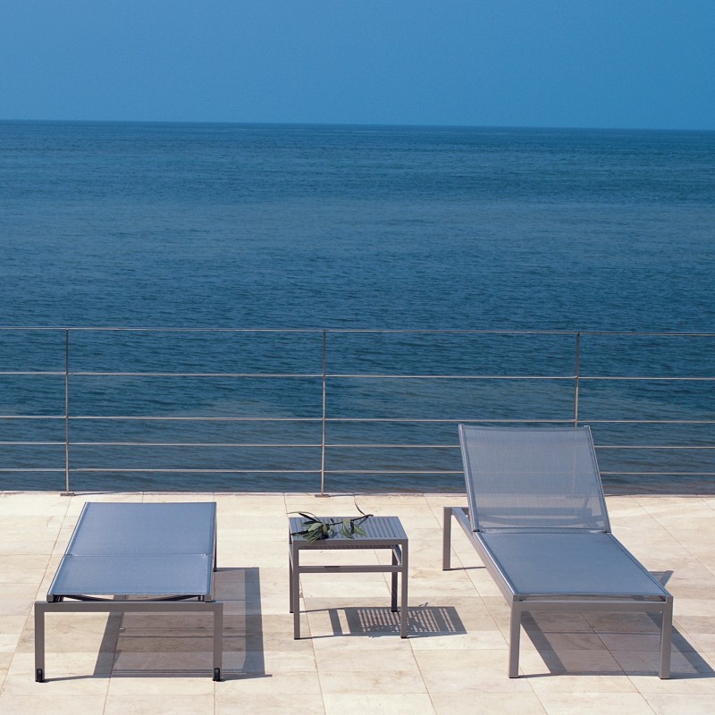 Outdoor Furniture: Sunroom Furniture: Via Outdoor Sling Chaise Lounge Set 3 Piece