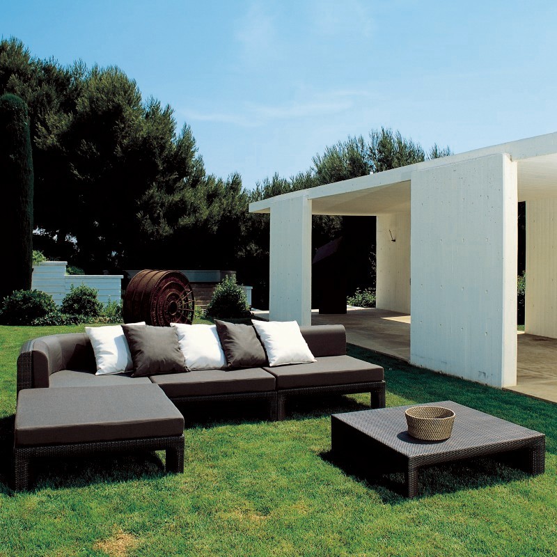 Xxl Sectional Outdoor Deep Seating Set 5-piece : Patio Sets