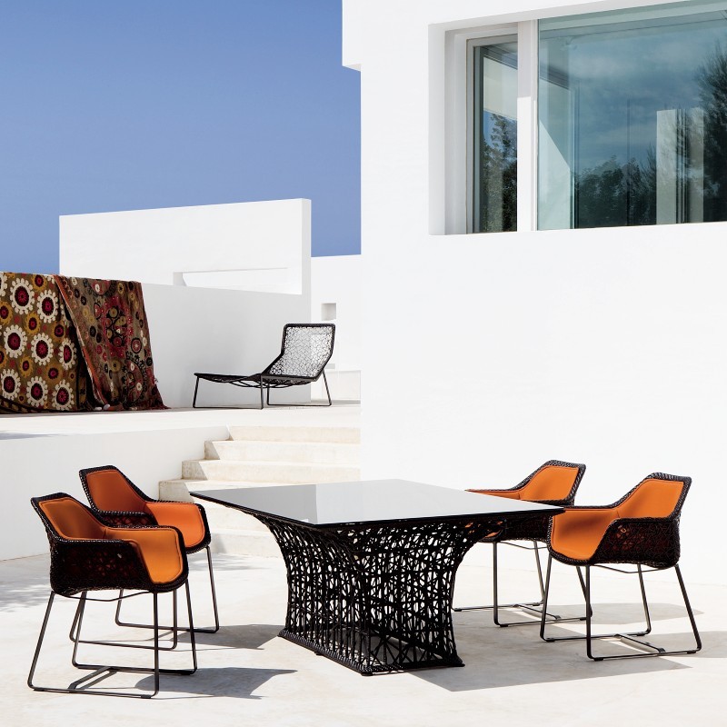 Modern Aluminum Outdoor Dining Set 5-piece Modern Aluminum Outdoor Dining Set 5-piece