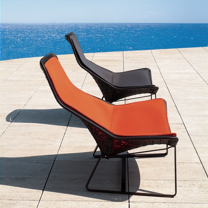Modern Outdoor Lounging Set 3-piece