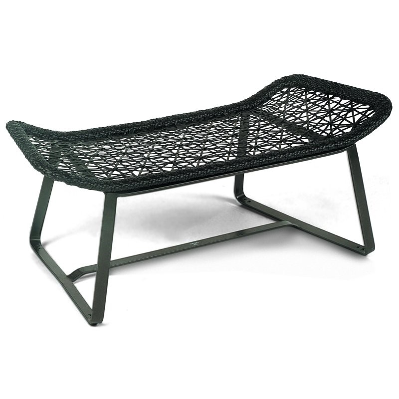 Maia Outdoor Ottoman with Full Cushion