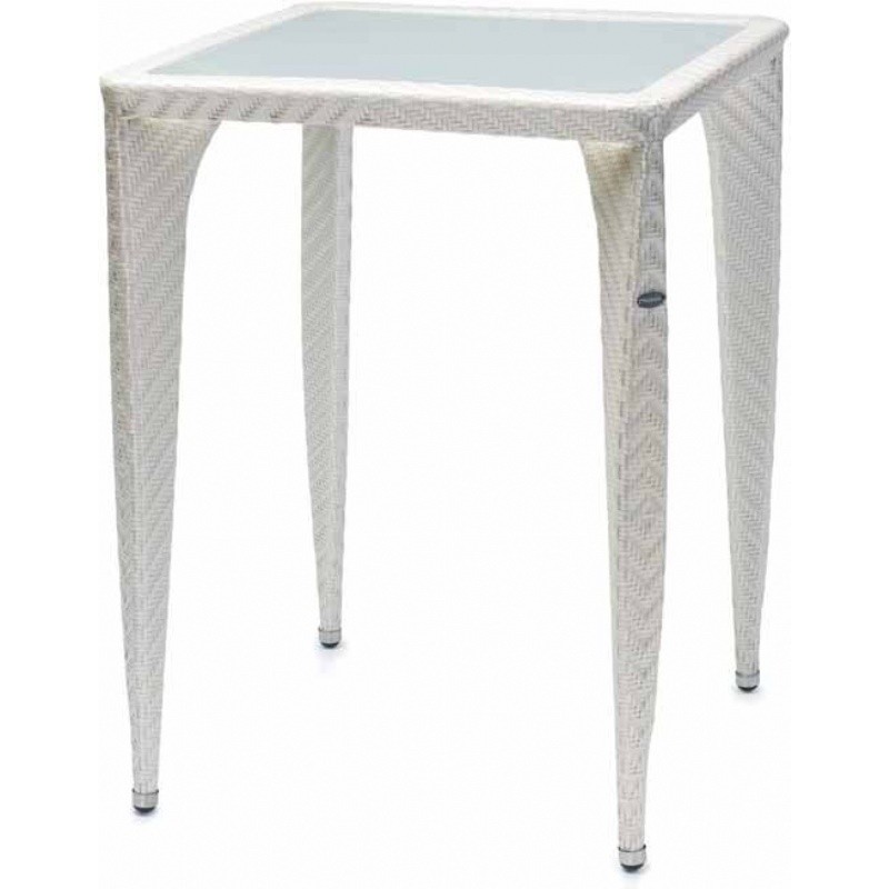Nuevo Flow Wicker Bar Table 31 inch