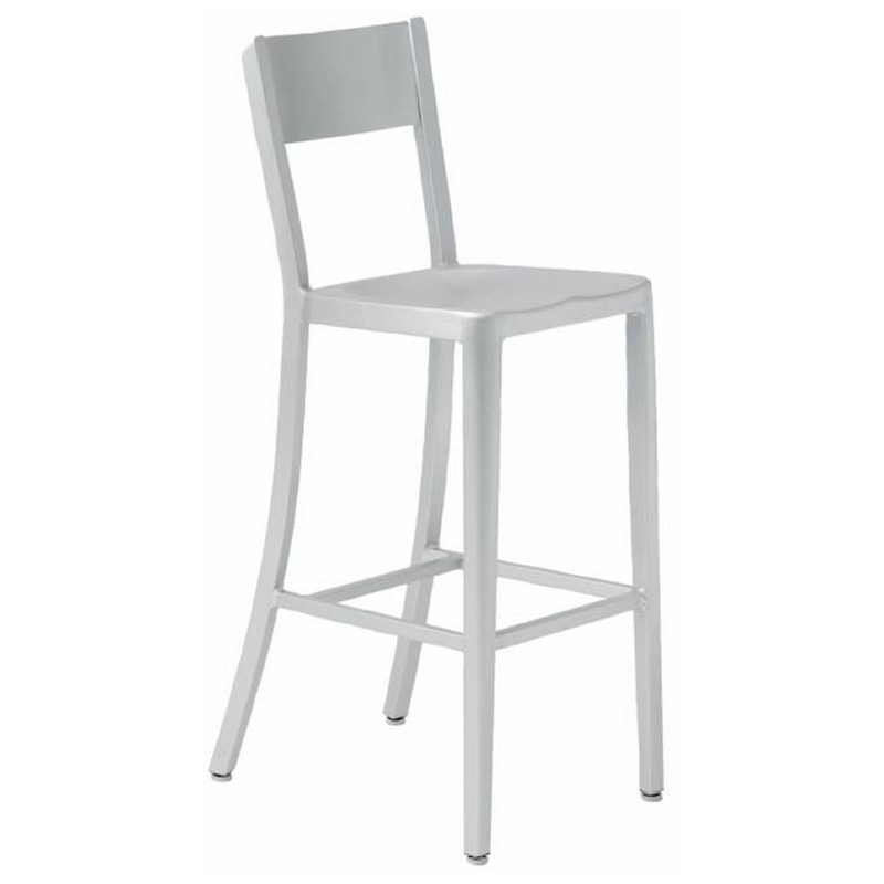 Tribecca Brushed Outdoor Bar Stool