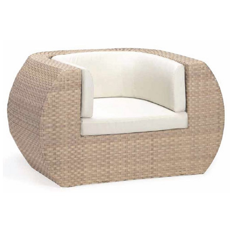 Nuevo Wicker Modern Outdoor Club Chair
