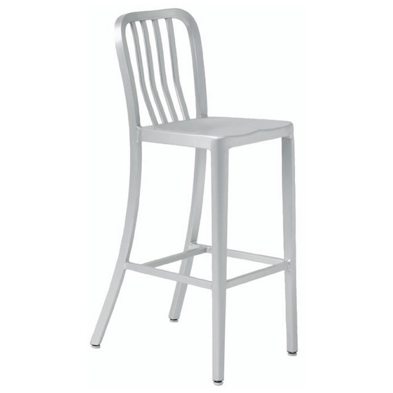Outdoor Furniture: Bar Stools: Soho Brushed Outdoor Bar Stool