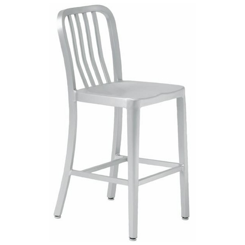 Outdoor Furniture: Bar Stools: Soho Brushed Outdoor Counter Height Chair