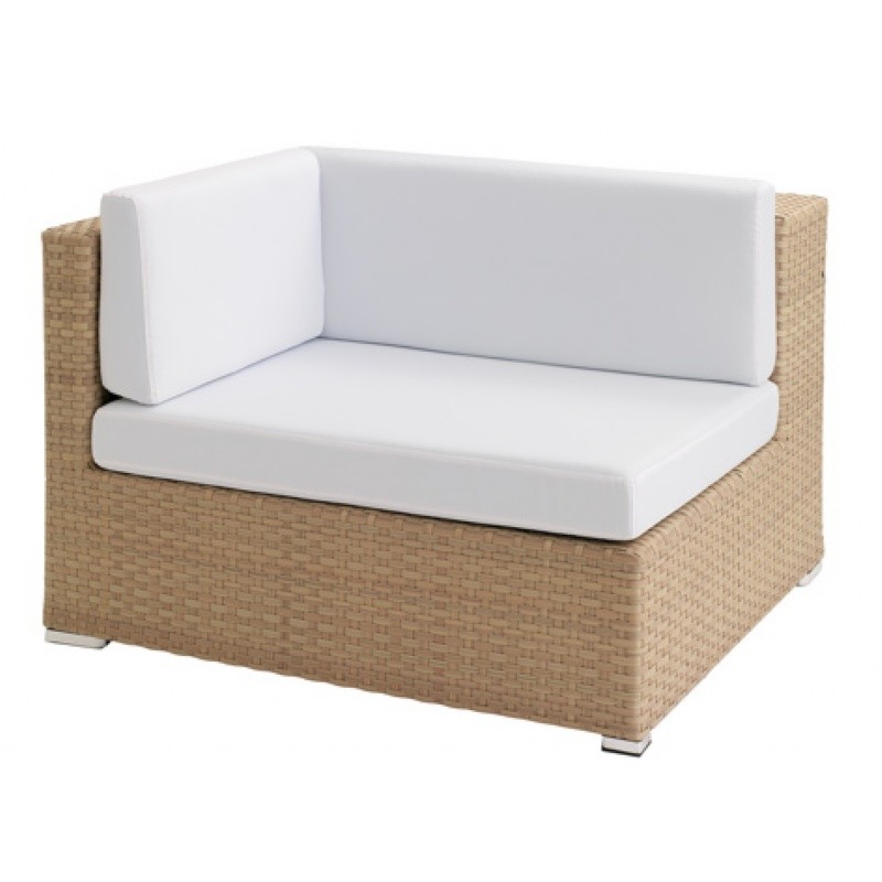 Outdoor Furniture: Sectionals: Nuevo Cubic Outdoor Sectional Right Arm