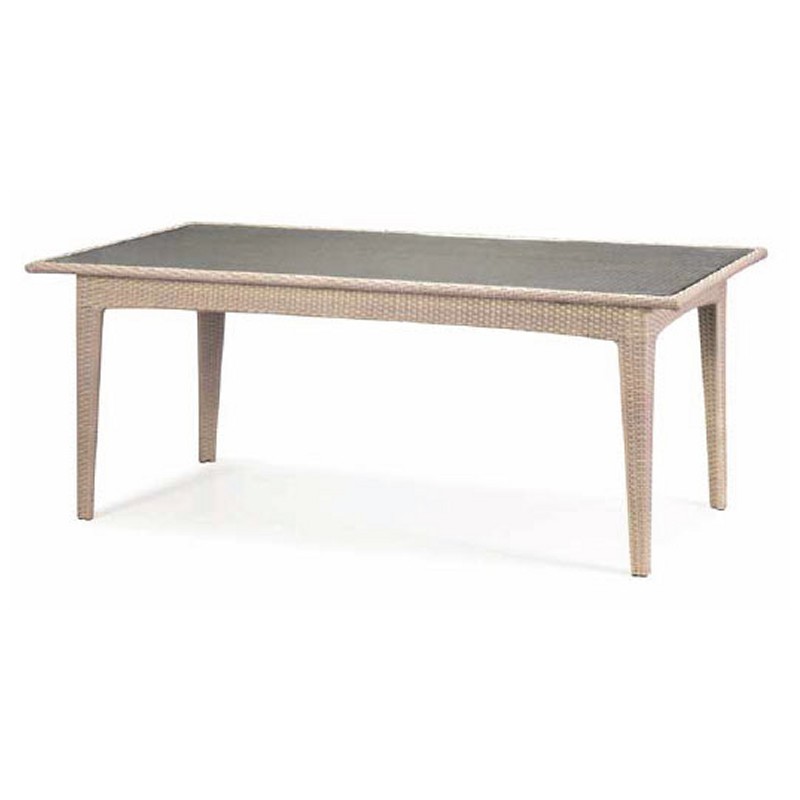 Nuevo Wicker Patio Dining Table Marseille